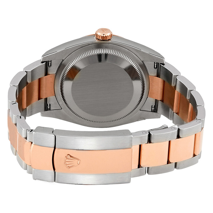 Rolex Datejust 36 Dark Rhodium Dial Men s Steel and 18k Everose Gold Oyster Watch 126201DRSO（Lifetime free warranty+90-days replacement service & Refund!.）