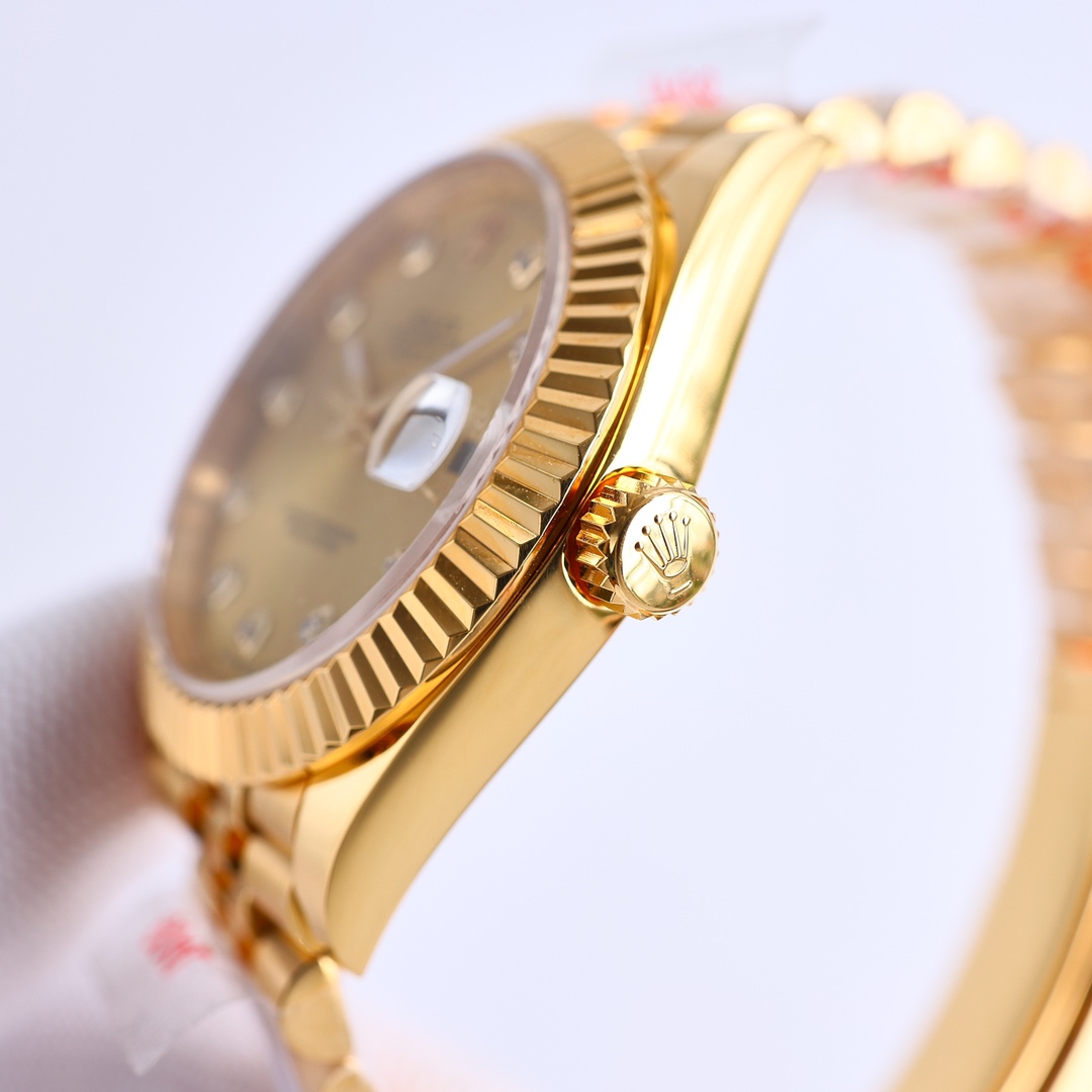 Rolex Datejust Oystersteel all yellow gold