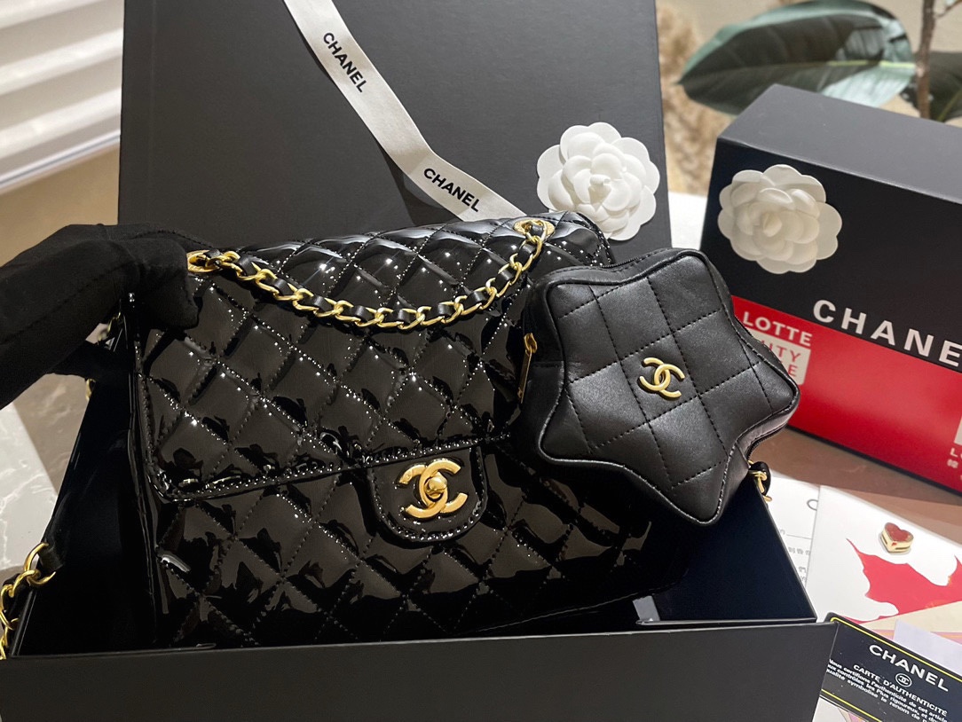 Chanel BACKPACK & STAR COIN PURSE