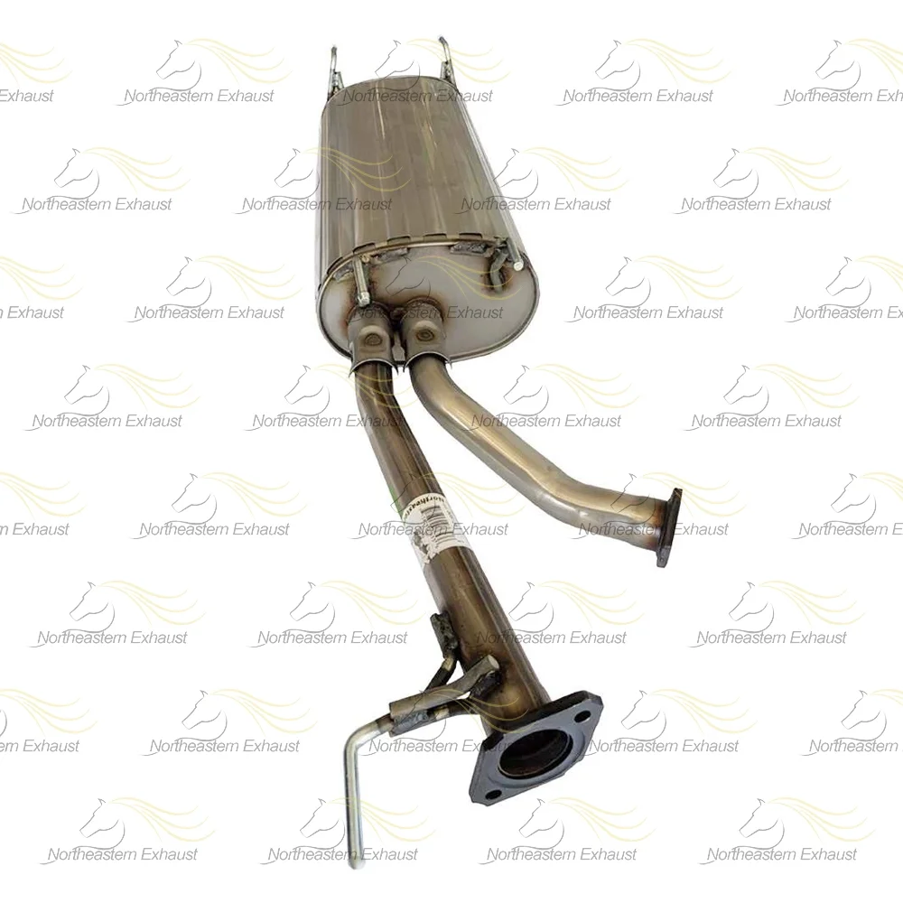 Stainless Steel Exhaust Center Muffler Fits 2001 - 2007 Toyota Sequoia 4.7 L - Direct Fit