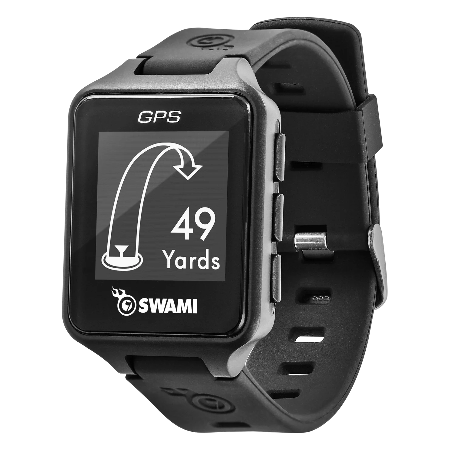 IZZO Golf Swami Golf GPS Watch, with 38, 000+ Preloaded Course Maps