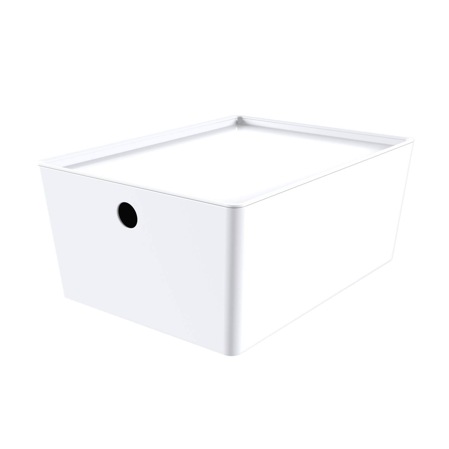 Mainstays Large Lidded Storage White