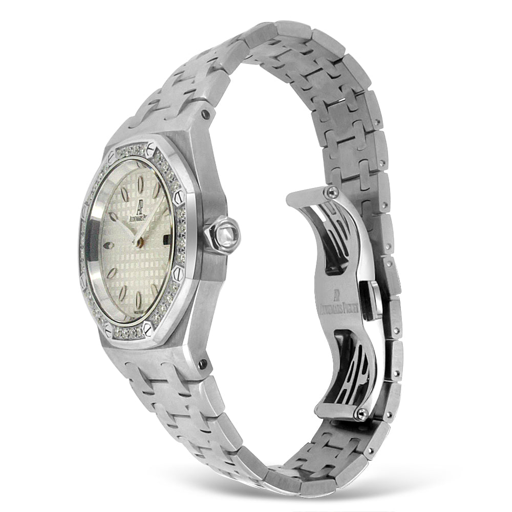 Stainless Steel Audemars Piguet Lady Royal Oak Watch