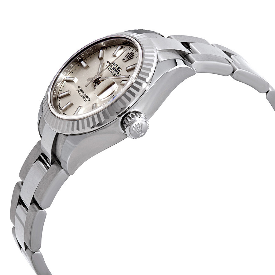 Rolex Lady-Datejust Silver Dial Automatic Ladies Oyster Watch 279174SSO（Lifetime free warranty+90-days replacement service & Refund!.）