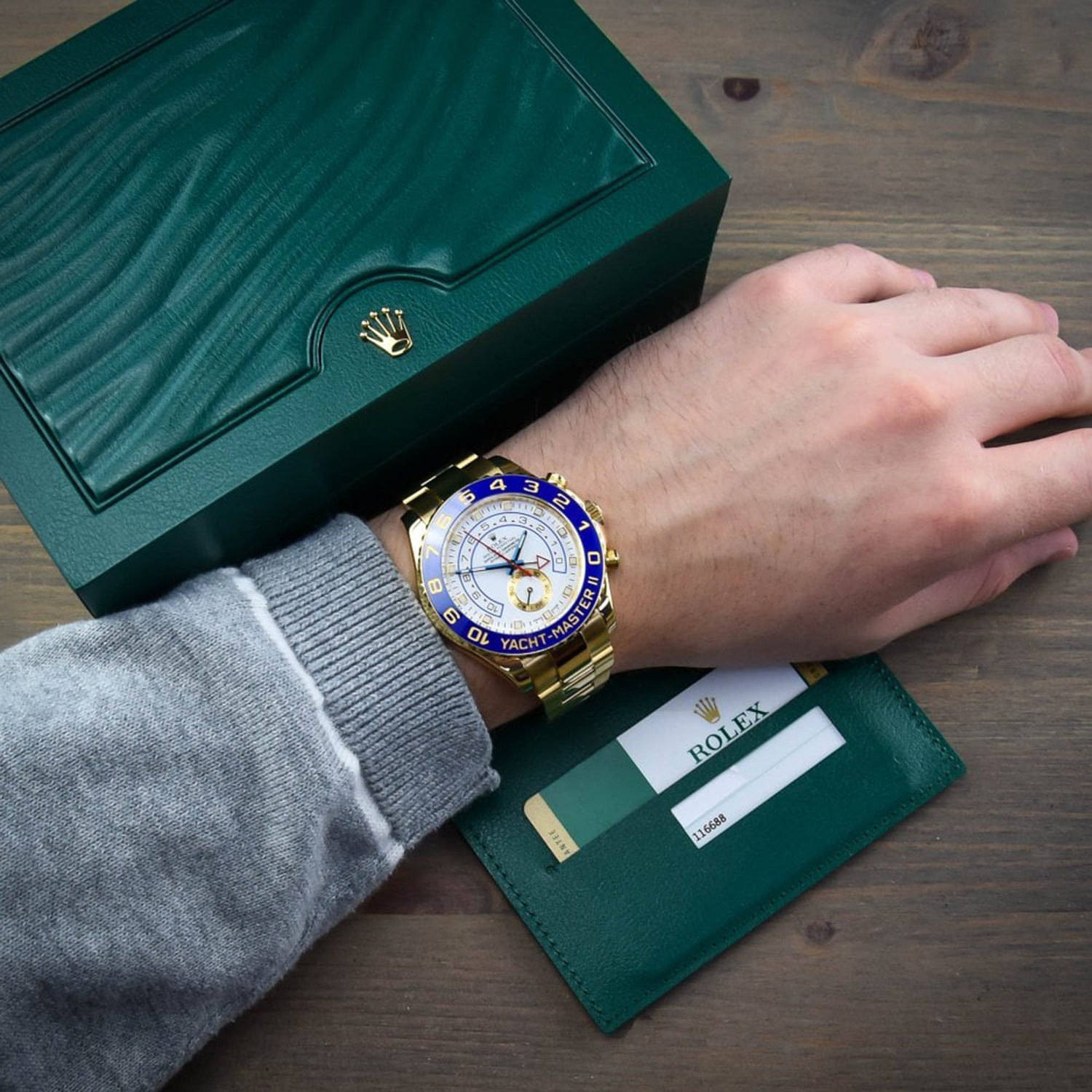 Rolex Yacht-Master II Yellow Gold 44mm 116688-0002 Unworn