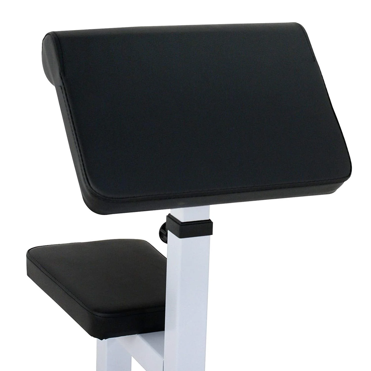 ZENSTYLE Arm Curl Weight Bench Seated Preacher Isolated Dumbbell Biceps 550 lb Arm Rest Adjustable