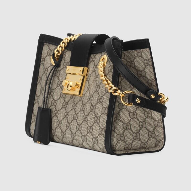 Padlock Small GG Shoulder Bag No. 498156 KHNKG 9769