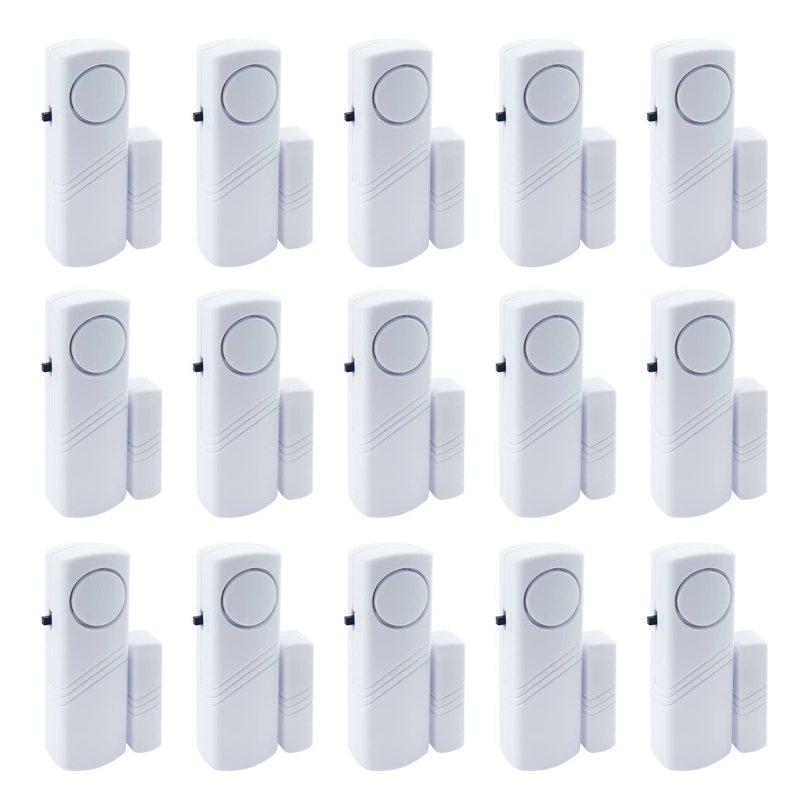 Door Window Alarm 90dB Alarms for Kids Safety Wireless Sensor Burglar Alarm-window Pool Home 15 Pack at MechanicSurplus.com