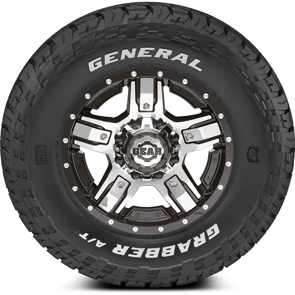 Set of 4 General Grabber A/TX LT265/75R16/10 10 - Ply 123R Tires 2657516 265 75 16