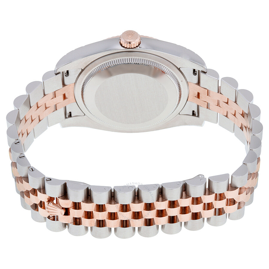 Rolex Oyster Perpetual Datejust 36 Rose Dial Stainless Steel and 18K Everose Gold Jubilee Bracelet Automatic Men s Watch 116231PDJ（Lifetime free warranty+90-days replacement service & Refund!.）
