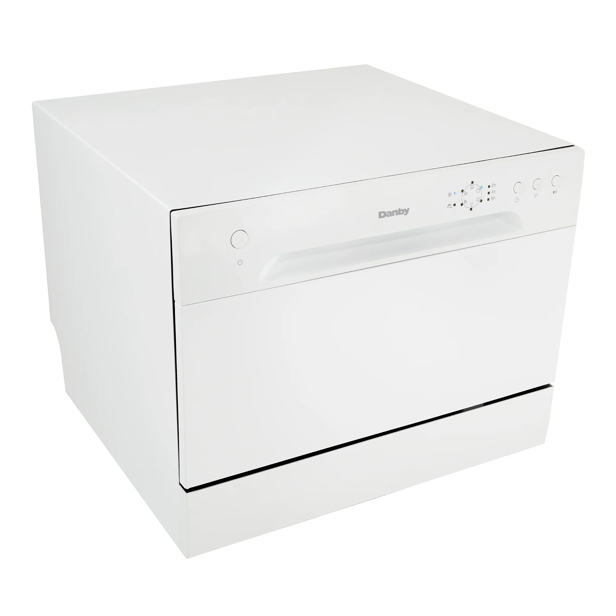 Danby 6 Place Setting Countertop Dishwasher in White (DDW621WDB)