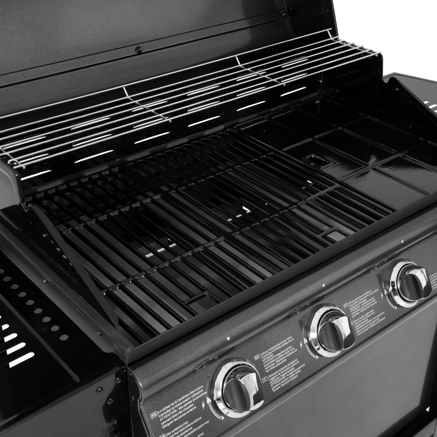 Barbecue gaz RENO 4 brûleurs thermomètre 14 kW