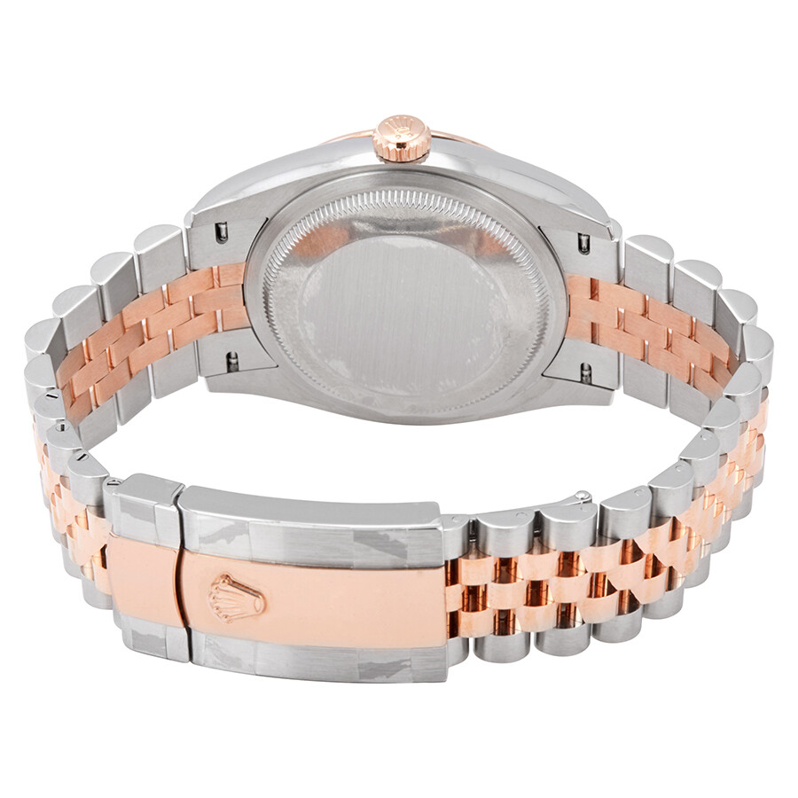 Rolex Datejust 36 Automatic White Dial Men s Steel and 18kt Everose Gold Jubilee Watch 126231WSJ（Lifetime free warranty+90-days replacement service & Refund!.）