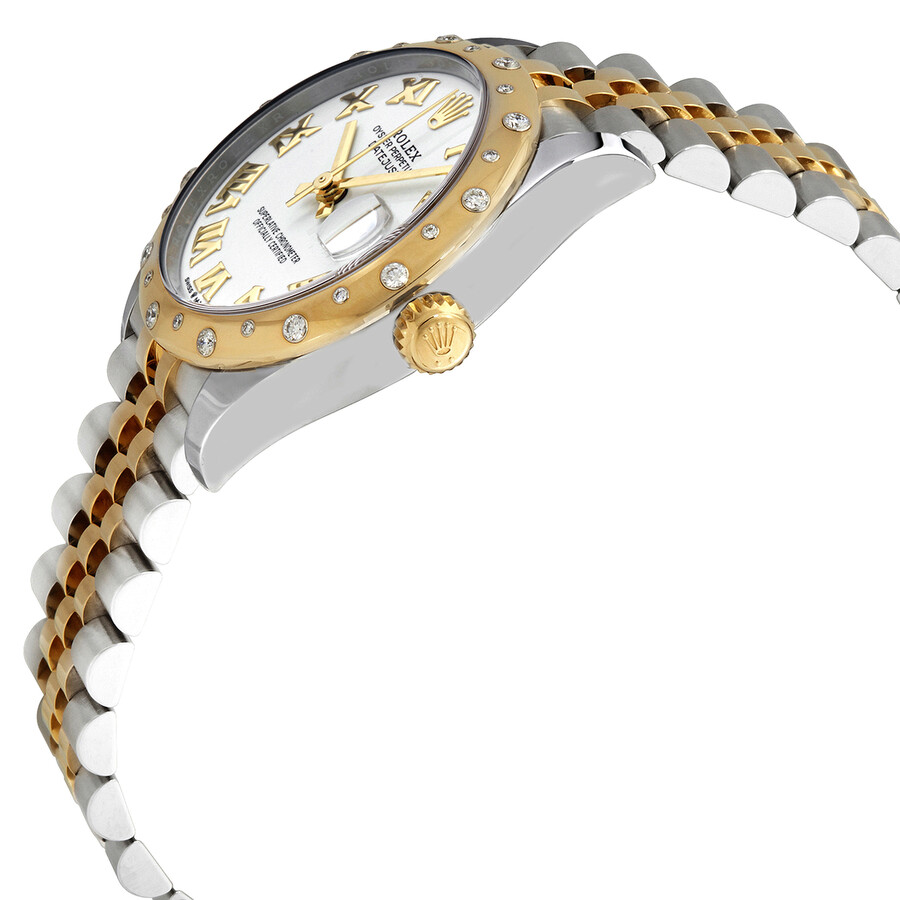 Rolex Datejust 31 White Dial Automatic Ladies Steel and 18kt Yellow Gold Jubilee Watch 278343WRJ（Lifetime free warranty+90-days replacement service & Refund!.）