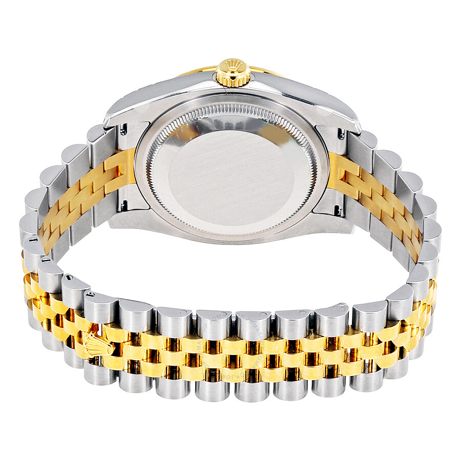 Rolex Datejust Silver Dial Automatic Stainless Steel and 18 Carat Yellow Gold Ladies Watch 116243SJDJ（Lifetime free warranty+90-days replacement service & Refund!.）