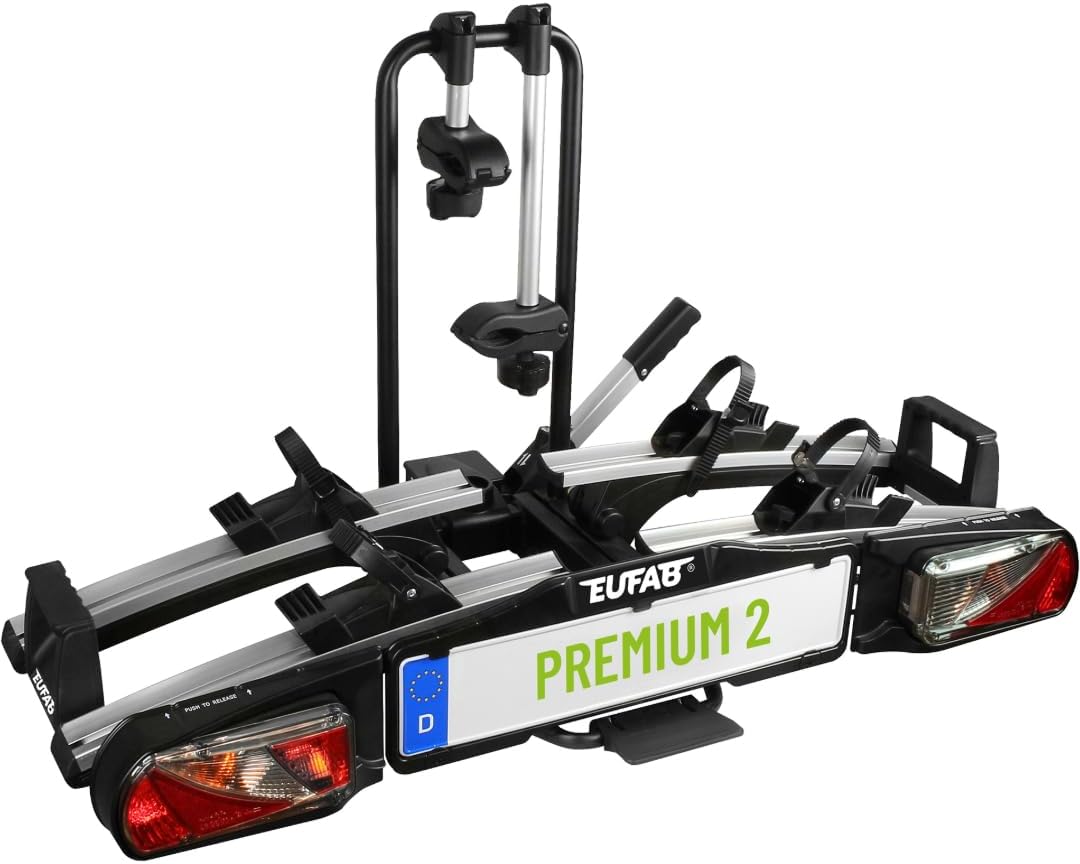 Porte vélos pour 2 vélos plateforme rabattable