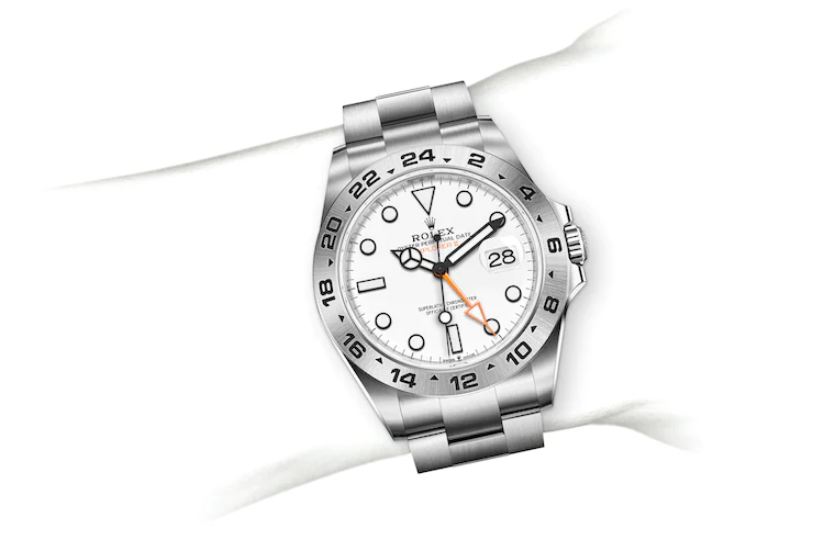 Rolex EXPLORER II 42 mm, Oystersteel