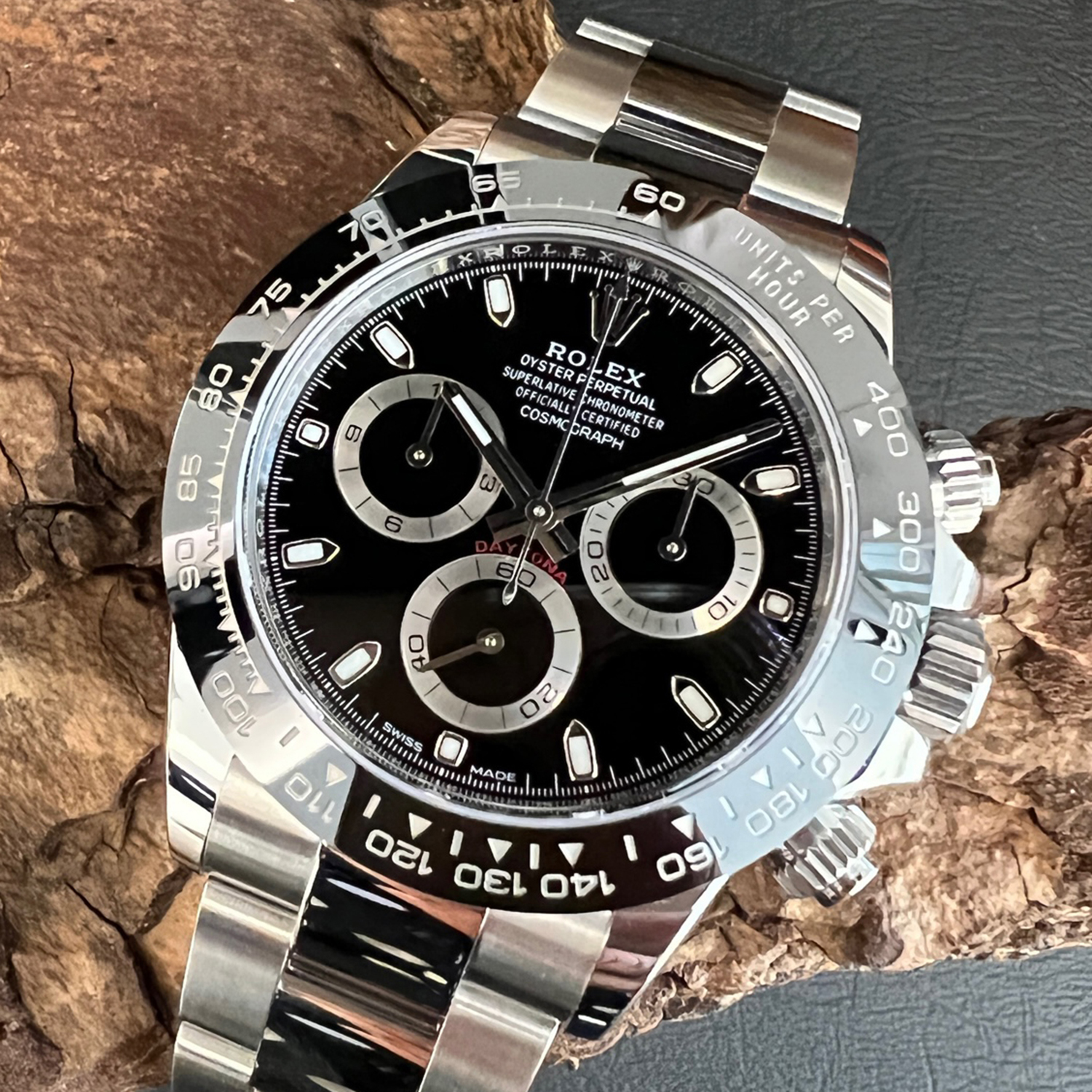 Rolex Cosmograph Daytona black dial 116500ln-0002