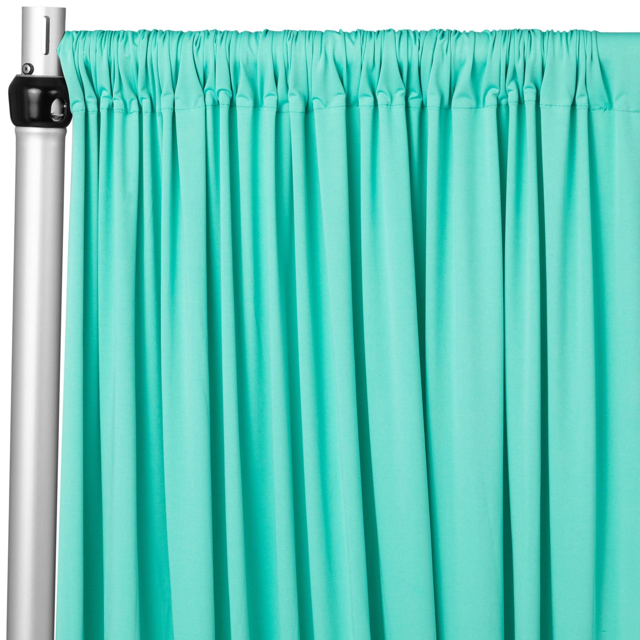 Spandex 4-Way Stretch Drape Curtain 12ft H x 60