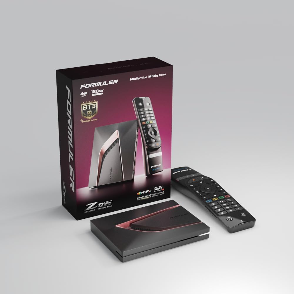 Lecteur multimédia 4K Android 12 Dolby Vision HDR10+ 128 Go