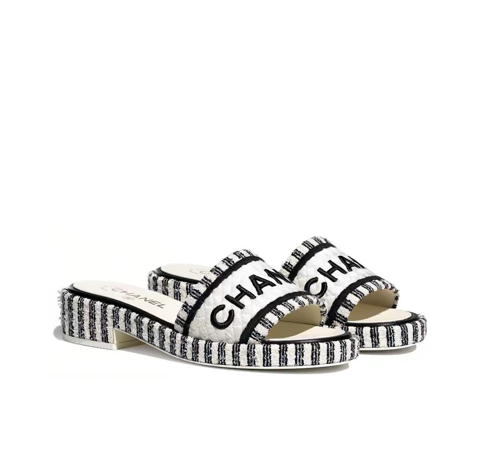 Chanel slippers 2024 new style for beauty lady ~