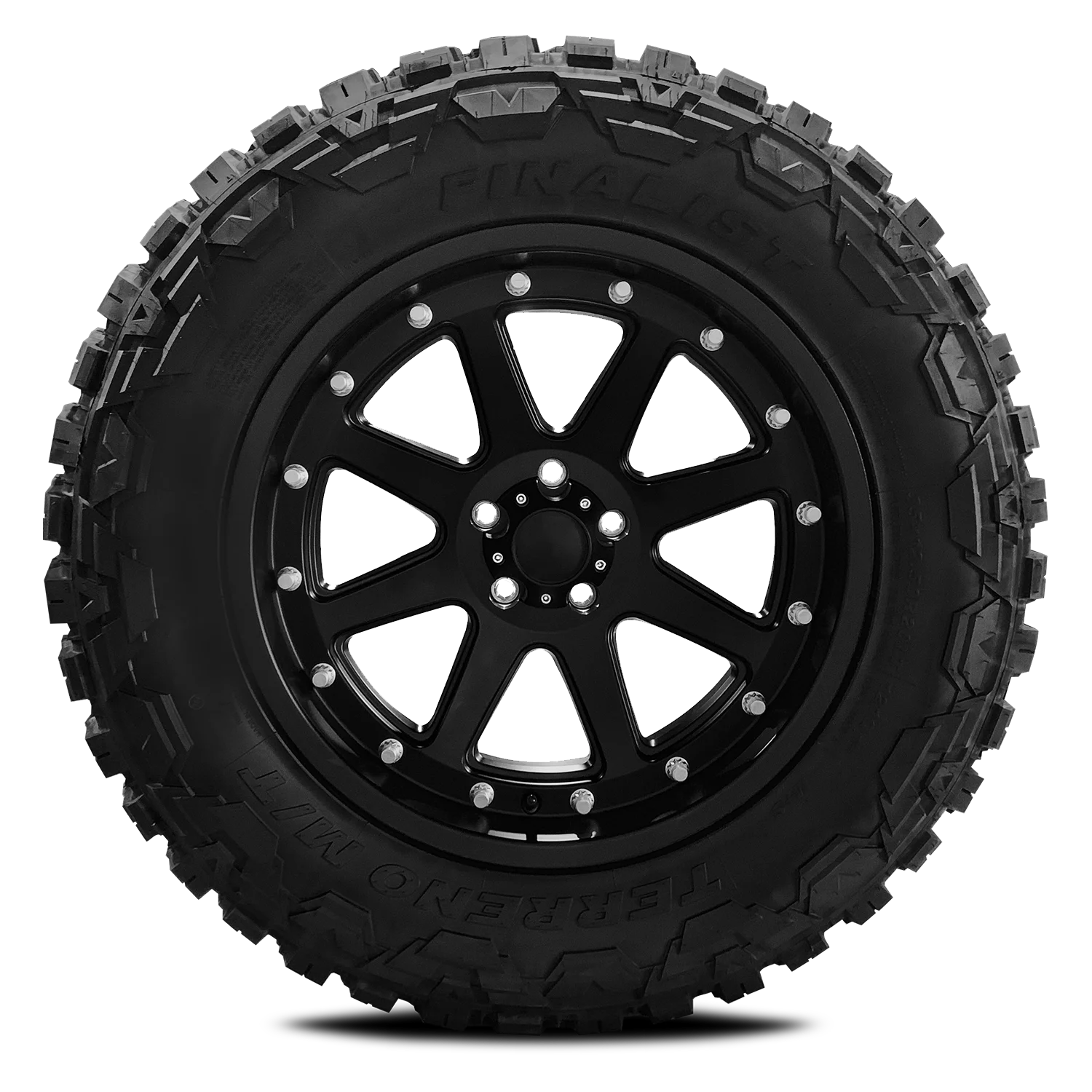 Finalist Terreno M/T 285/70 R17 All-Season LT285/70R17 10 Ply 121/118Q LR E Mud-Terrain Tire (No Rim)