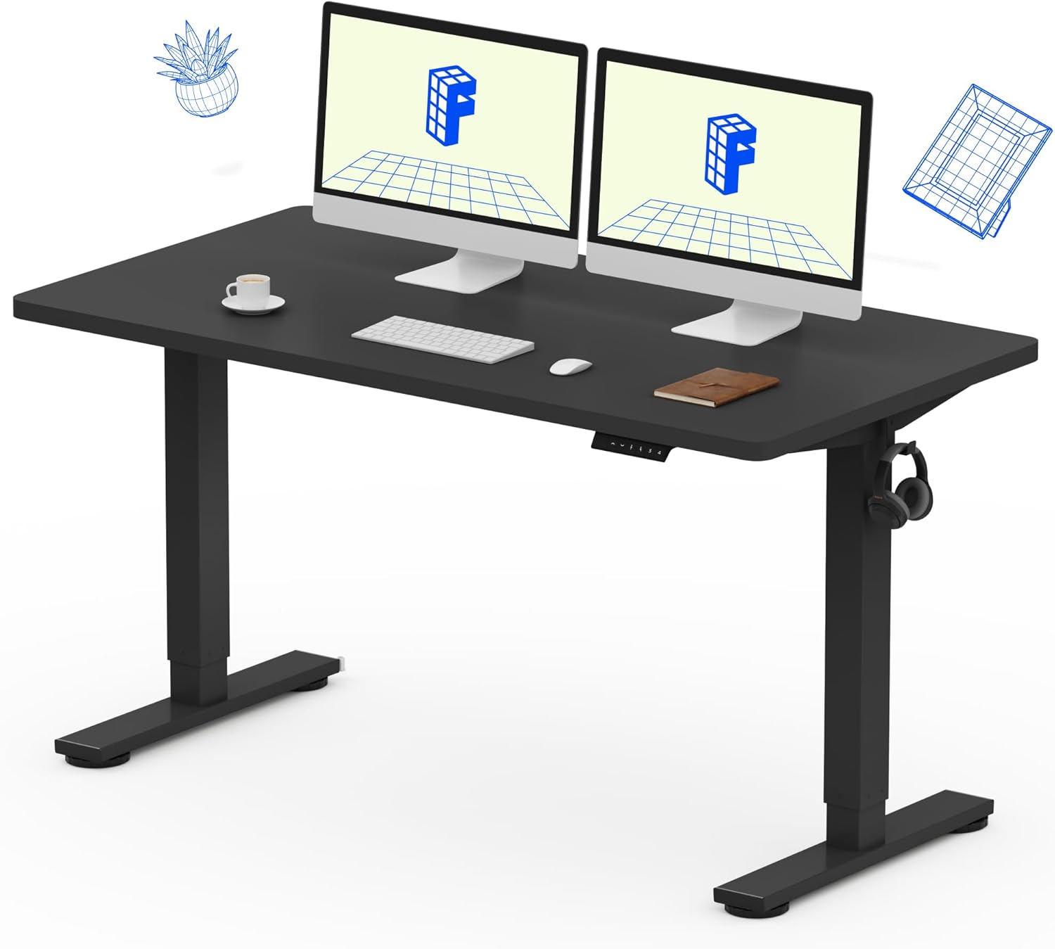 FLEXISPOT EN1 Whole-Piece Standing Desk