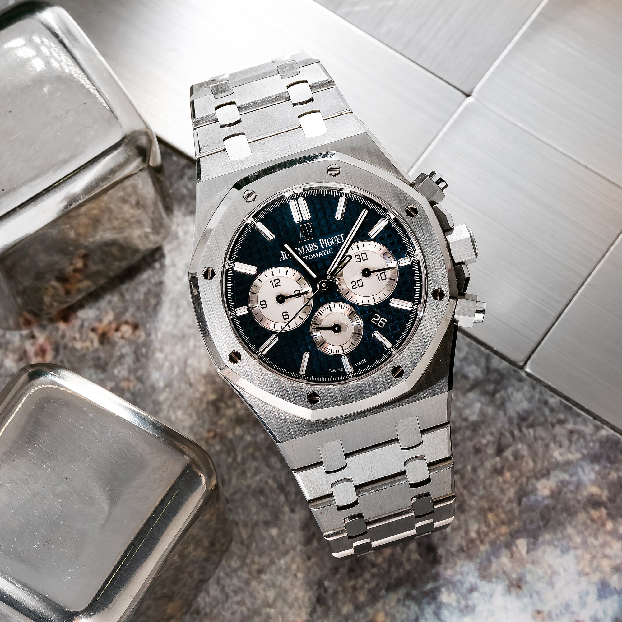 Audemars Piguet Royal Oak Chronograph 41MM Blue Dial 26331ST