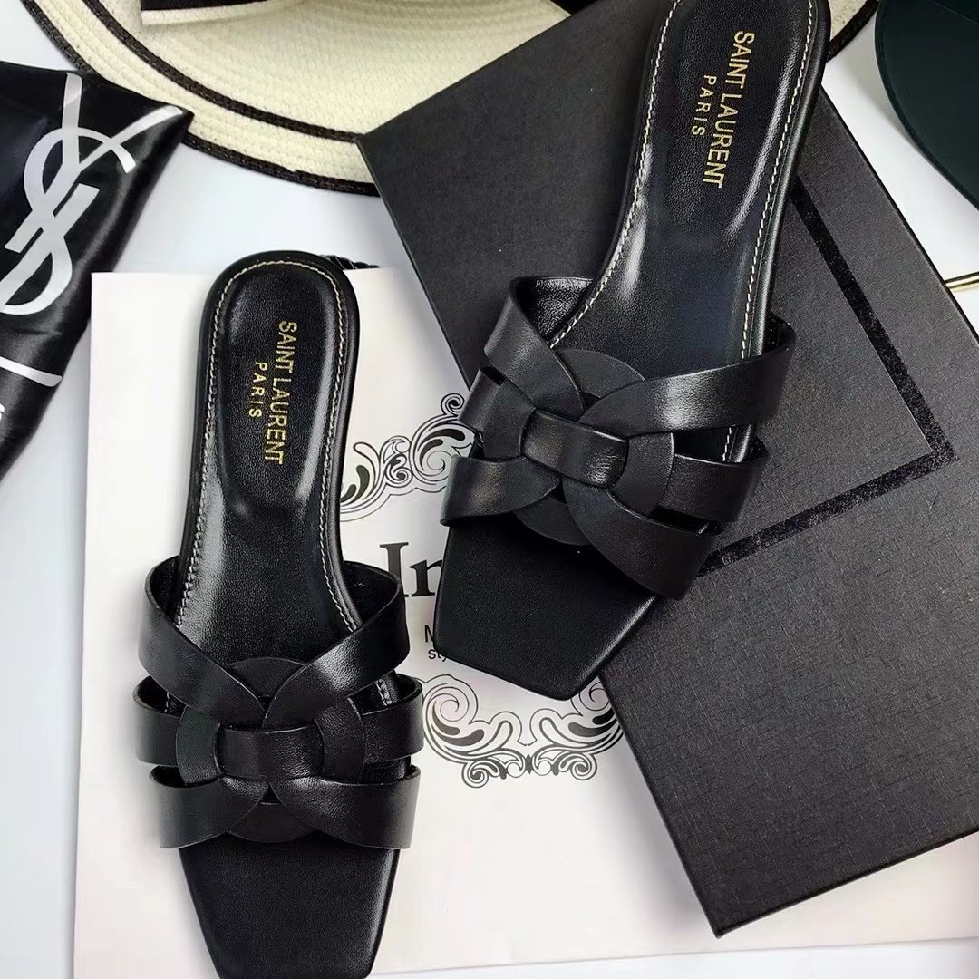 YSL Saint Laurent Nu Pieds Flat heel