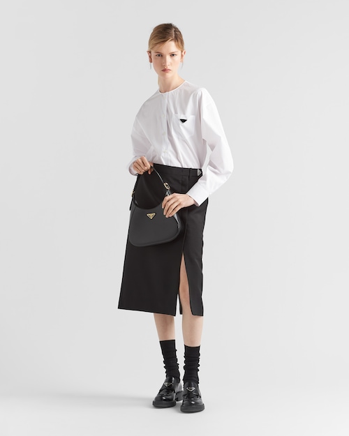 Prada Leather shoulder bag - Black