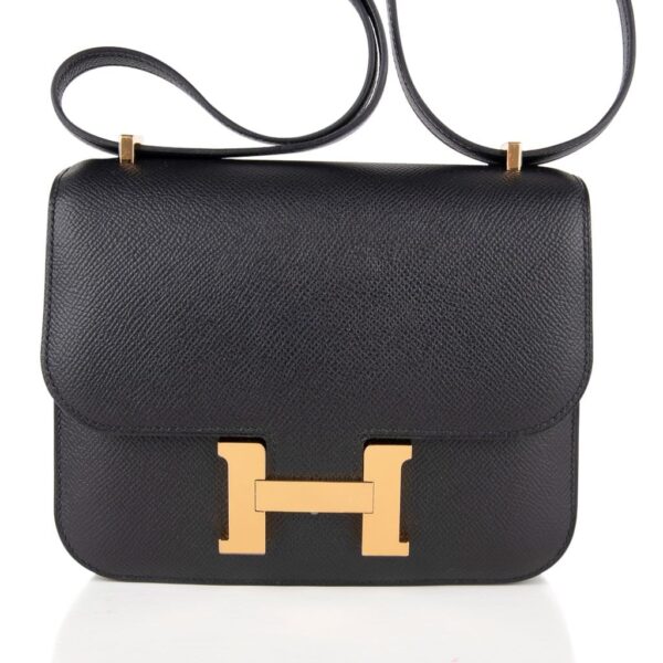 HERMES Box Constance 18 Black