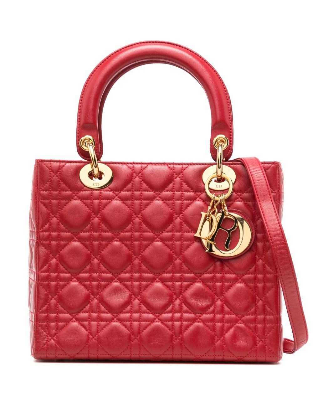 Cannage Lady Dior Dual-purpose Handbag (1997 Collection)