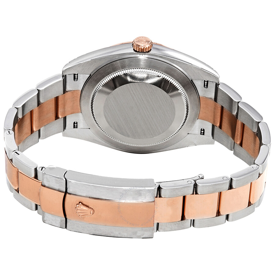Rolex Datejust 41 Slate Dial Men s Steel and 18kt Everose Gold Oyster Watch 126331GYRO（Lifetime free warranty+90-days replacement service & Refund!.）