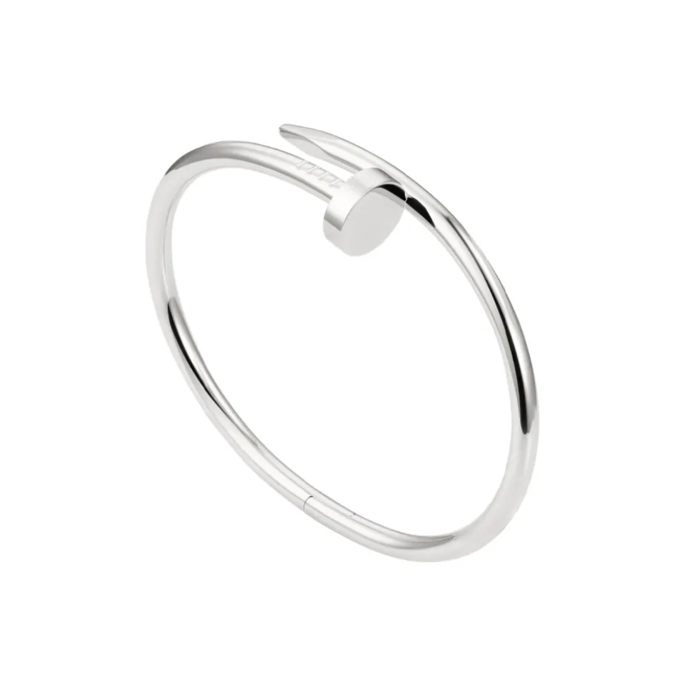 Cartier Diamond Free 18K Platinum Bracelet