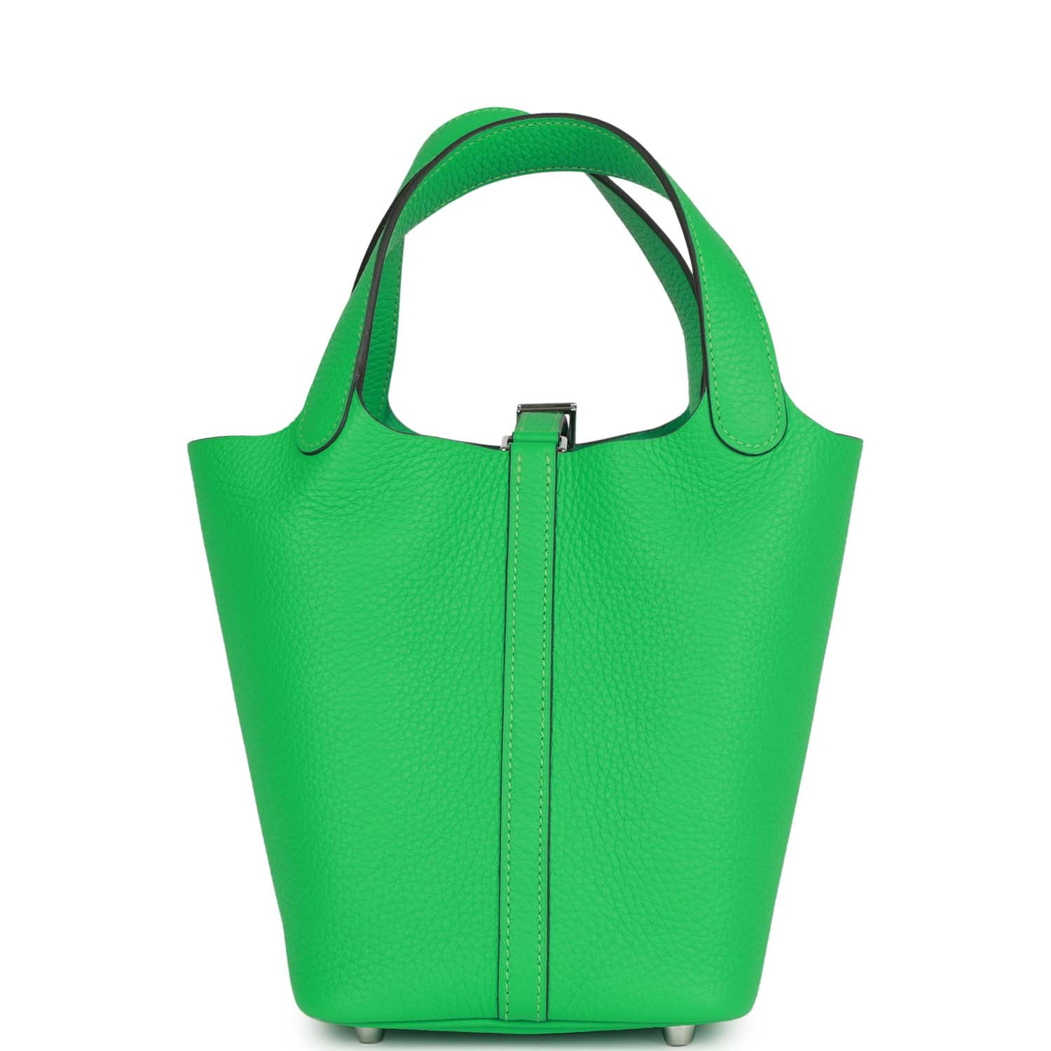 Hermes Picotin Lock 18 Vert Comics Clemence Palladium Hardware