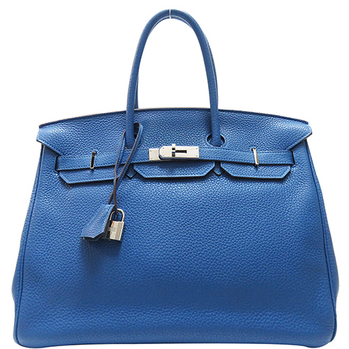 HERMES Epsom Candy Birkin 30 Deep blue Tyrien Rubis 