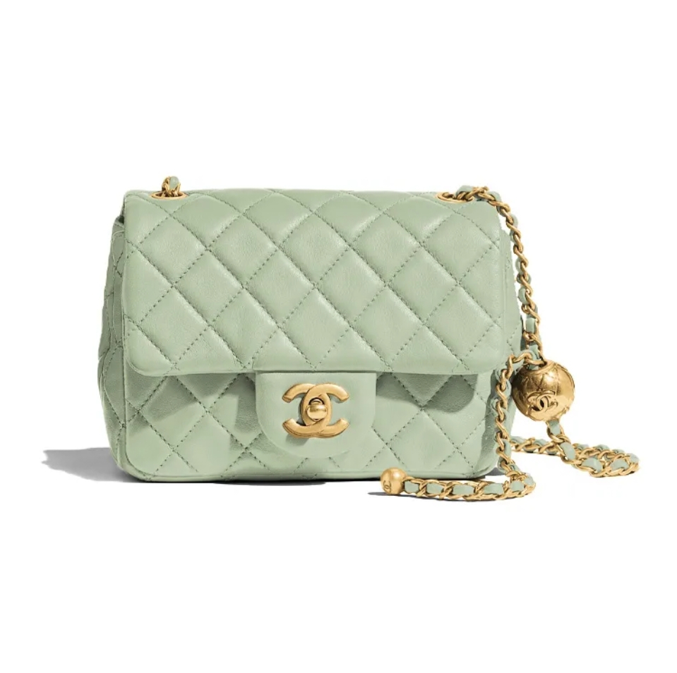 CHANEL CF 22S Shoulder Bag With Golden Ball 17/20cm