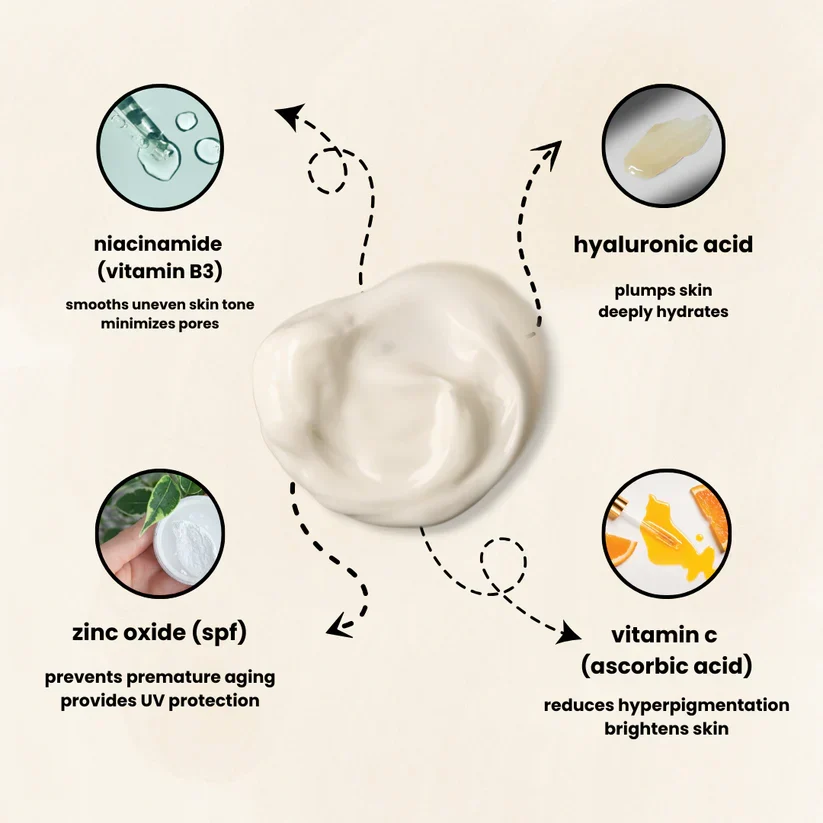 Color Correcting CC Cream with Centella - Lightweight Foundation with Whitening, BB Cream Coverage & Skin Repair in One