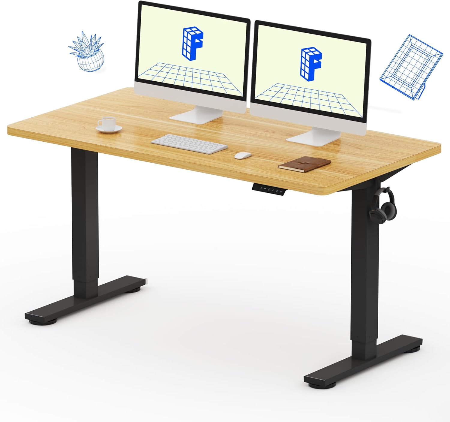 FLEXISPOT EN1 Whole-Piece Standing Desk