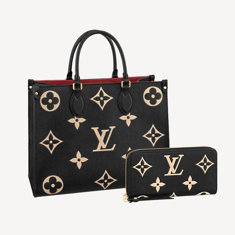 Louis Vuitton ONTHEGO MM & LONG WALLET 2 PIECE SET（M45495+M80481）