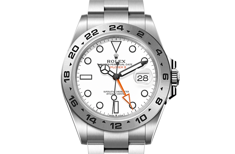 Rolex EXPLORER II 42 mm, Oystersteel