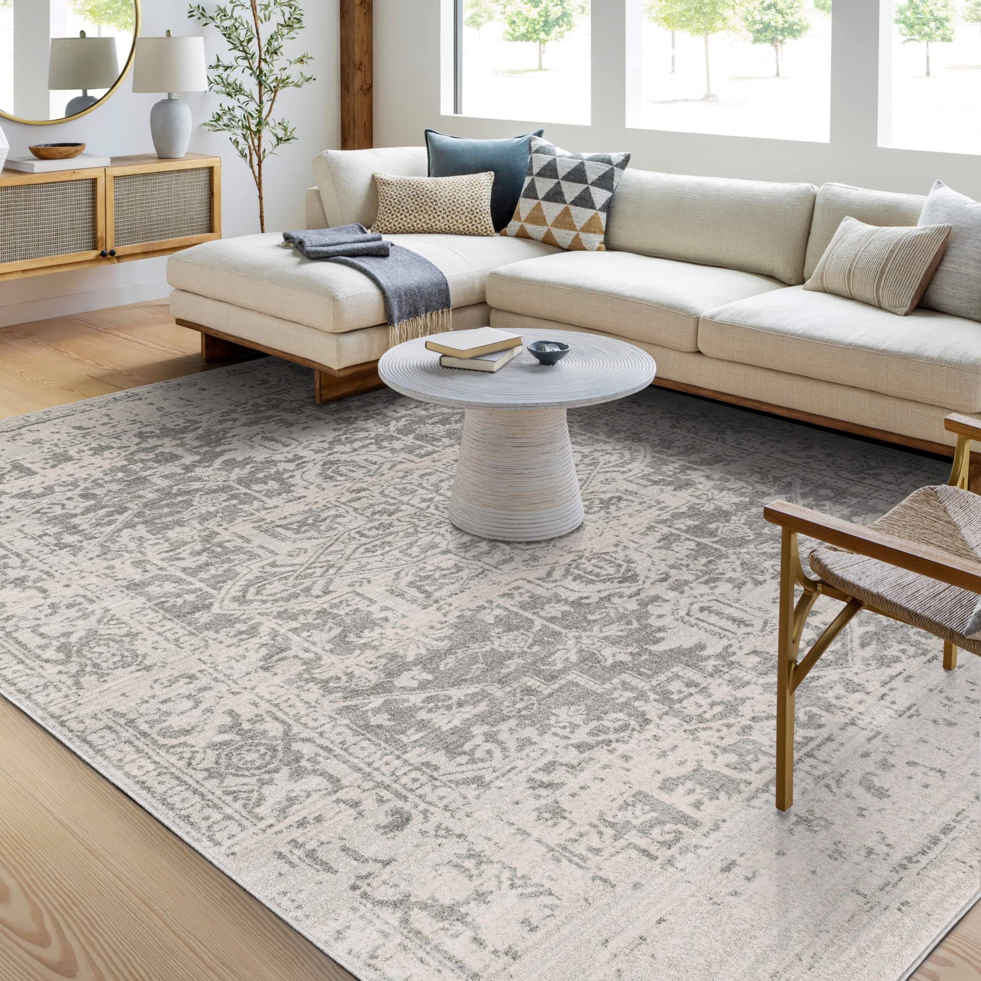 Artistic Weavers Demeter Gray 12 ft. x 15 ft. Area Rug