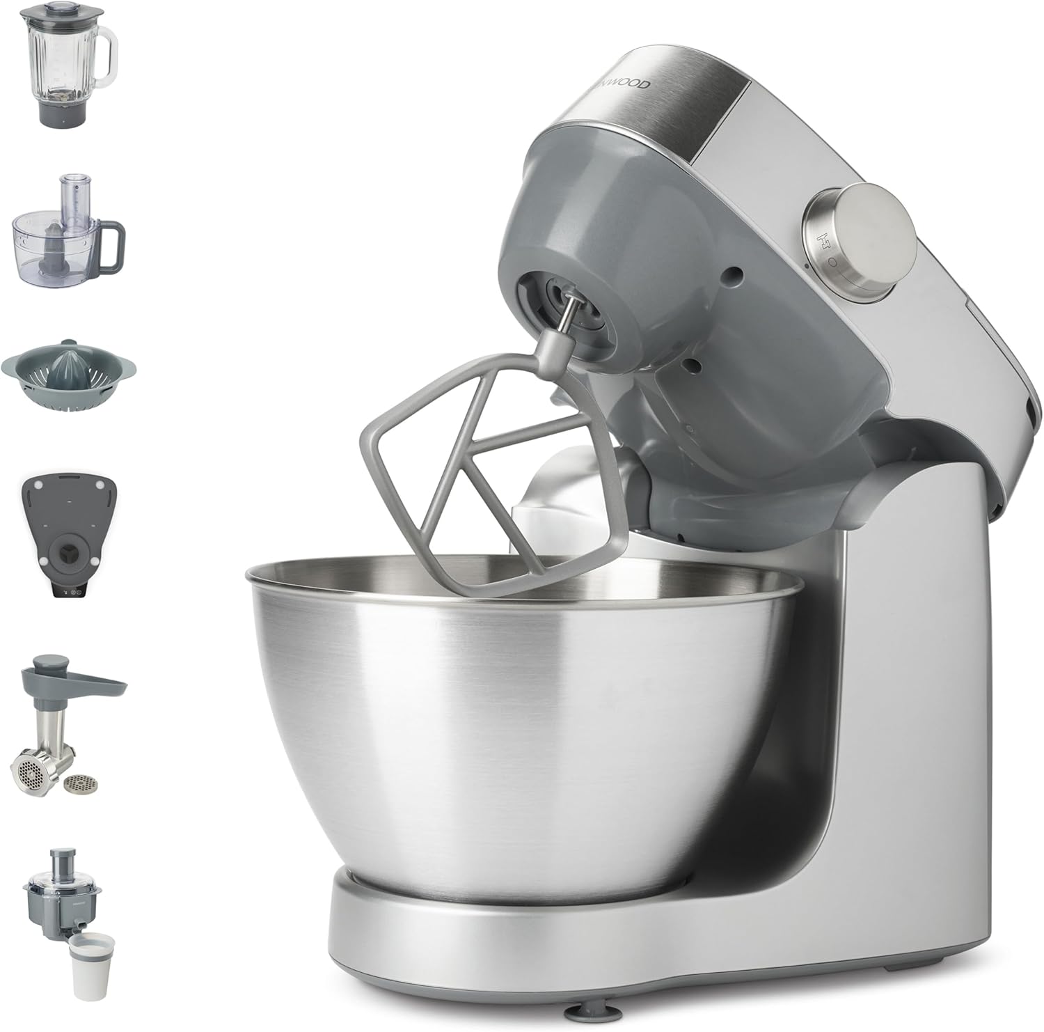 Robot cuisine bol 4,3 L inox 10 accessoires blender presse agrumes extracteur
