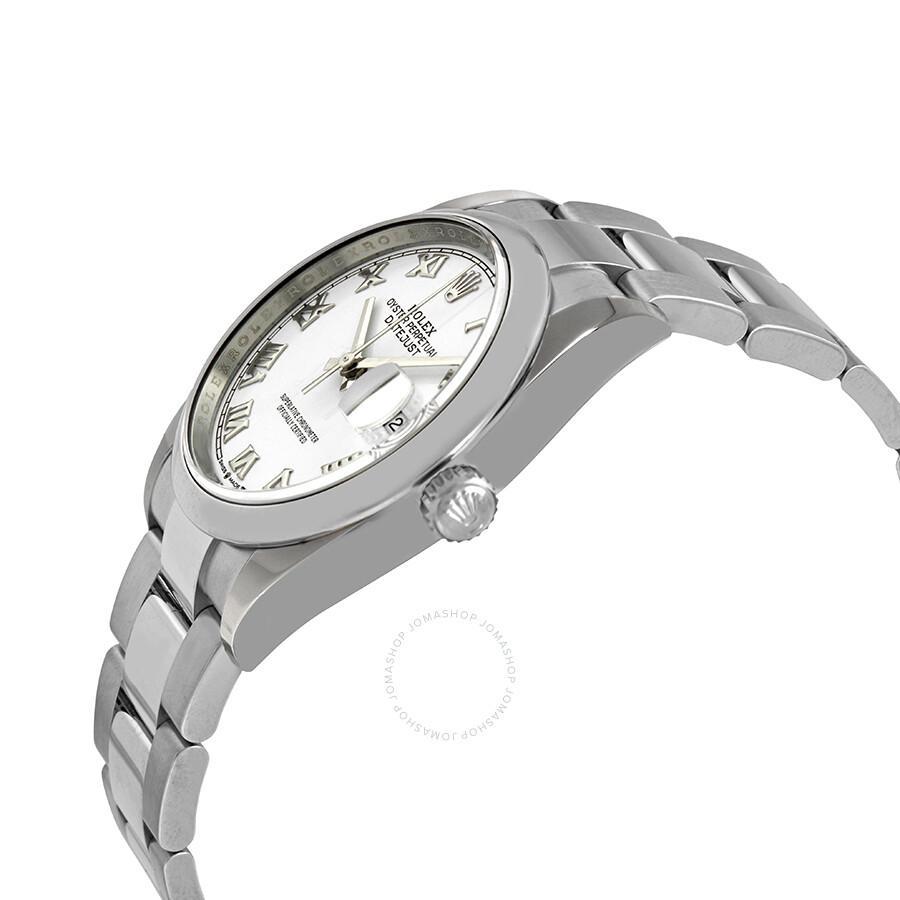 Rolex Datejust 36 Automatic White Dial Men s Oyster Watch 126200WRO（Lifetime free warranty+90-days replacement service & Refund!.）