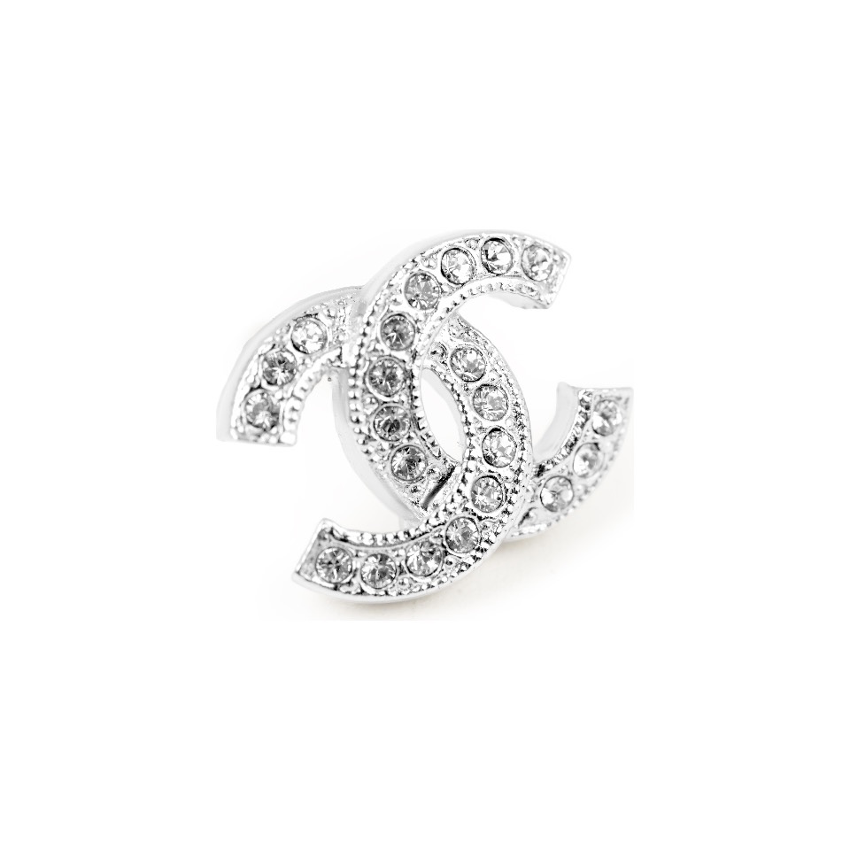 Chanel crystal earrings