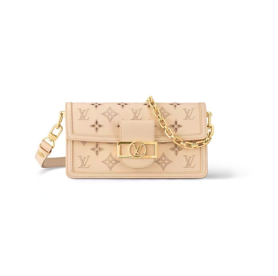 LOUIS VUITTION Dauphine Cowhide bag 2024 New~