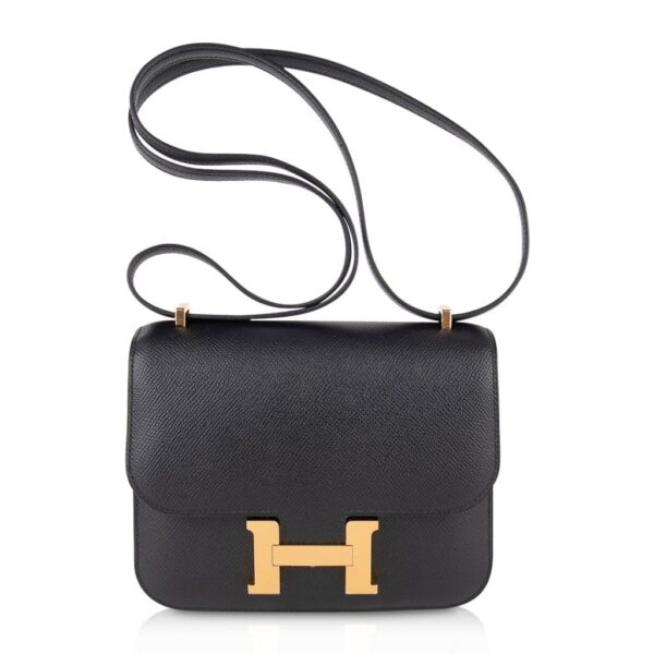HERMES Box Constance 18 Black