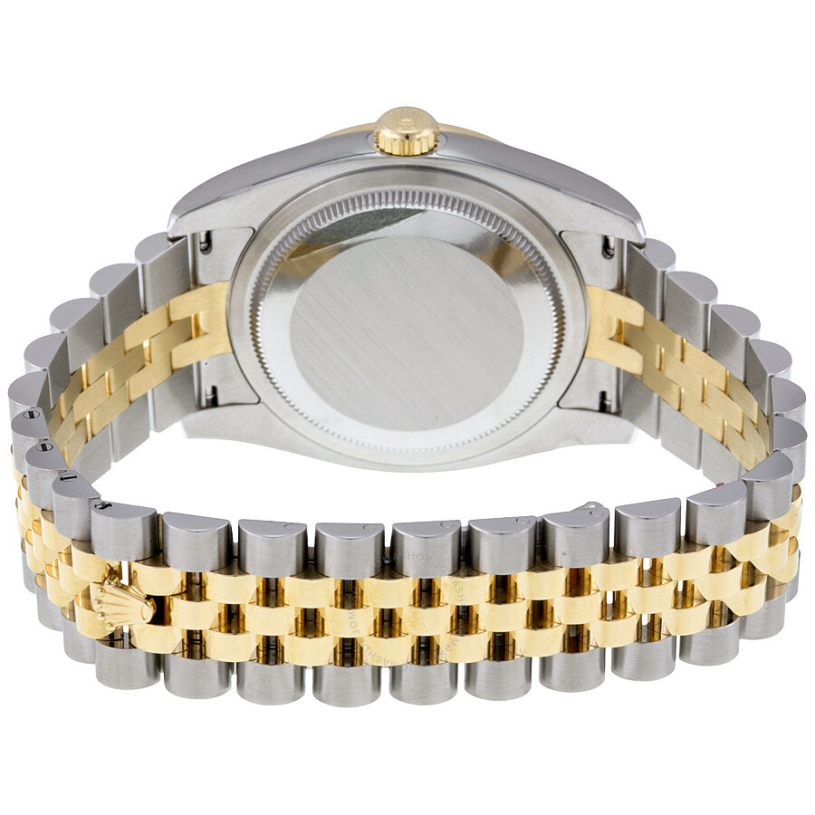 Rolex Datejust 36 Mother of Pearl Dial Stainless Steel and 18K Yellow Gold Jubilee Bracelet Automatic Ladies Watch 116243MDJ（Lifetime free warranty+90-days replacement service & Refund!.）