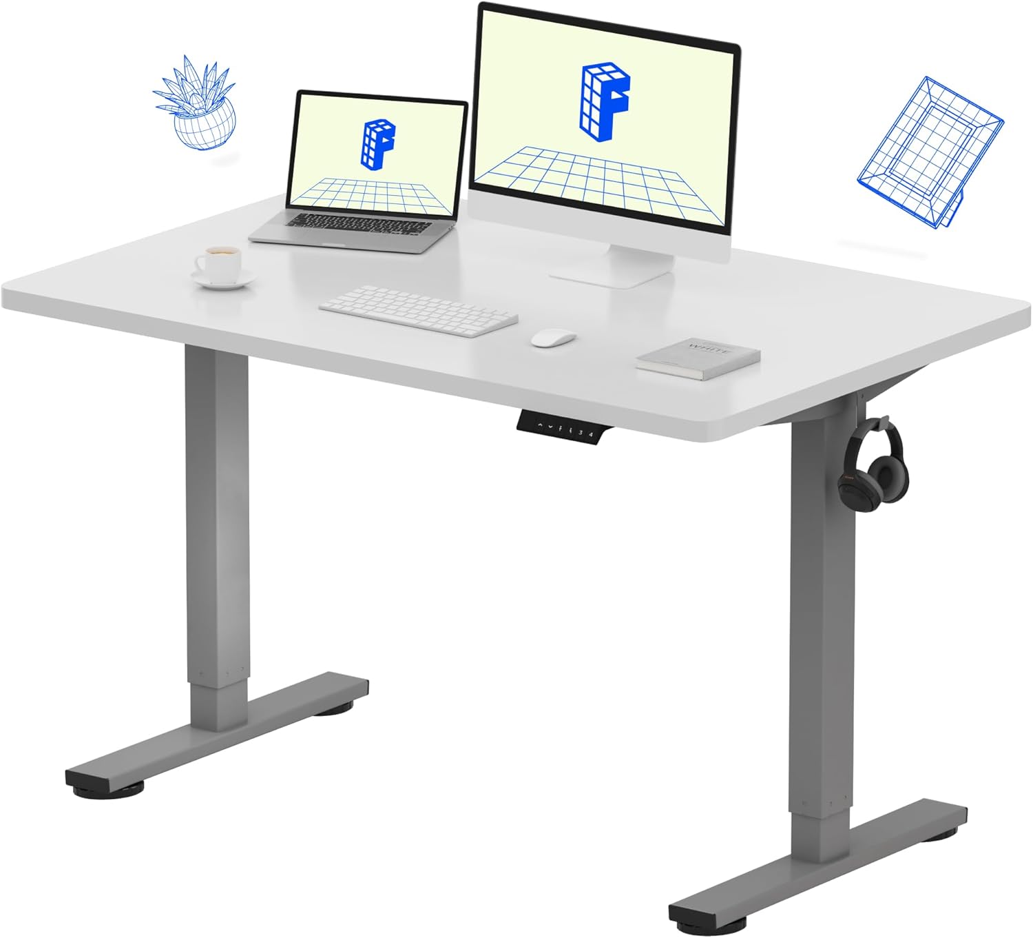 FLEXISPOT EN1 Whole-Piece Standing Desk