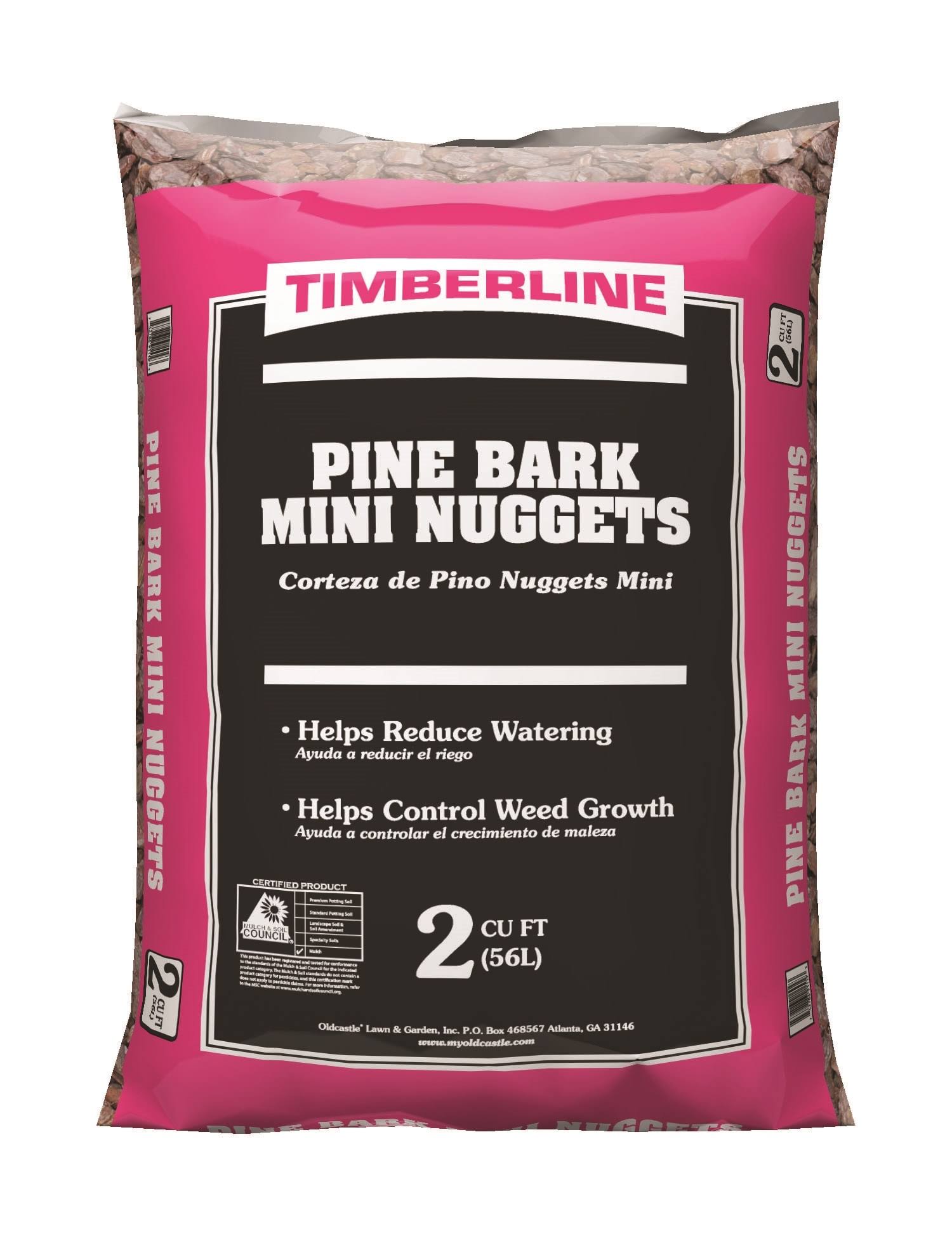 Timberline 2-cu ft All Natural Pine Bark Mini Nuggets in Brown